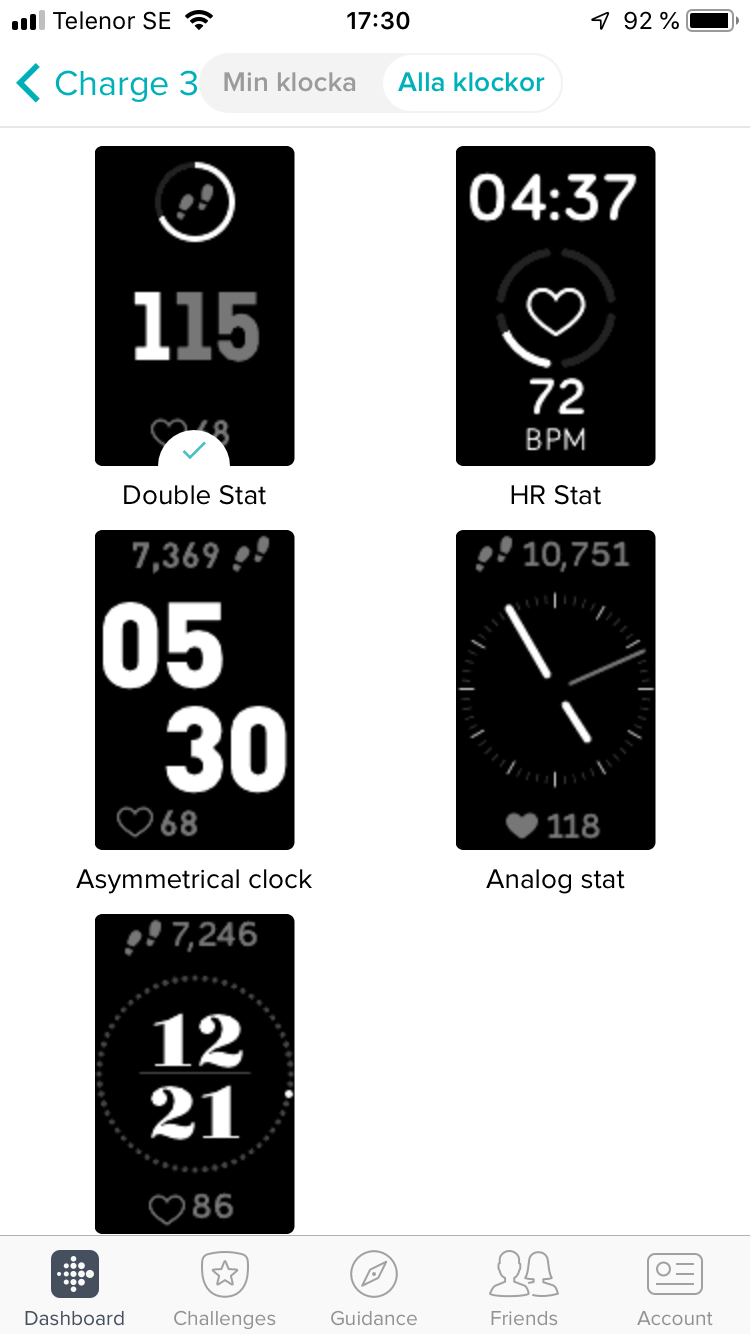 charge 3 screen brightness