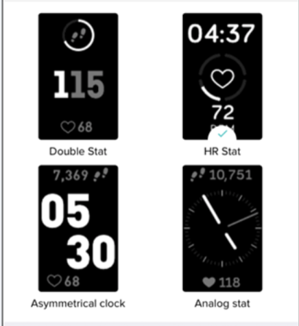 change clock fitbit charge 3