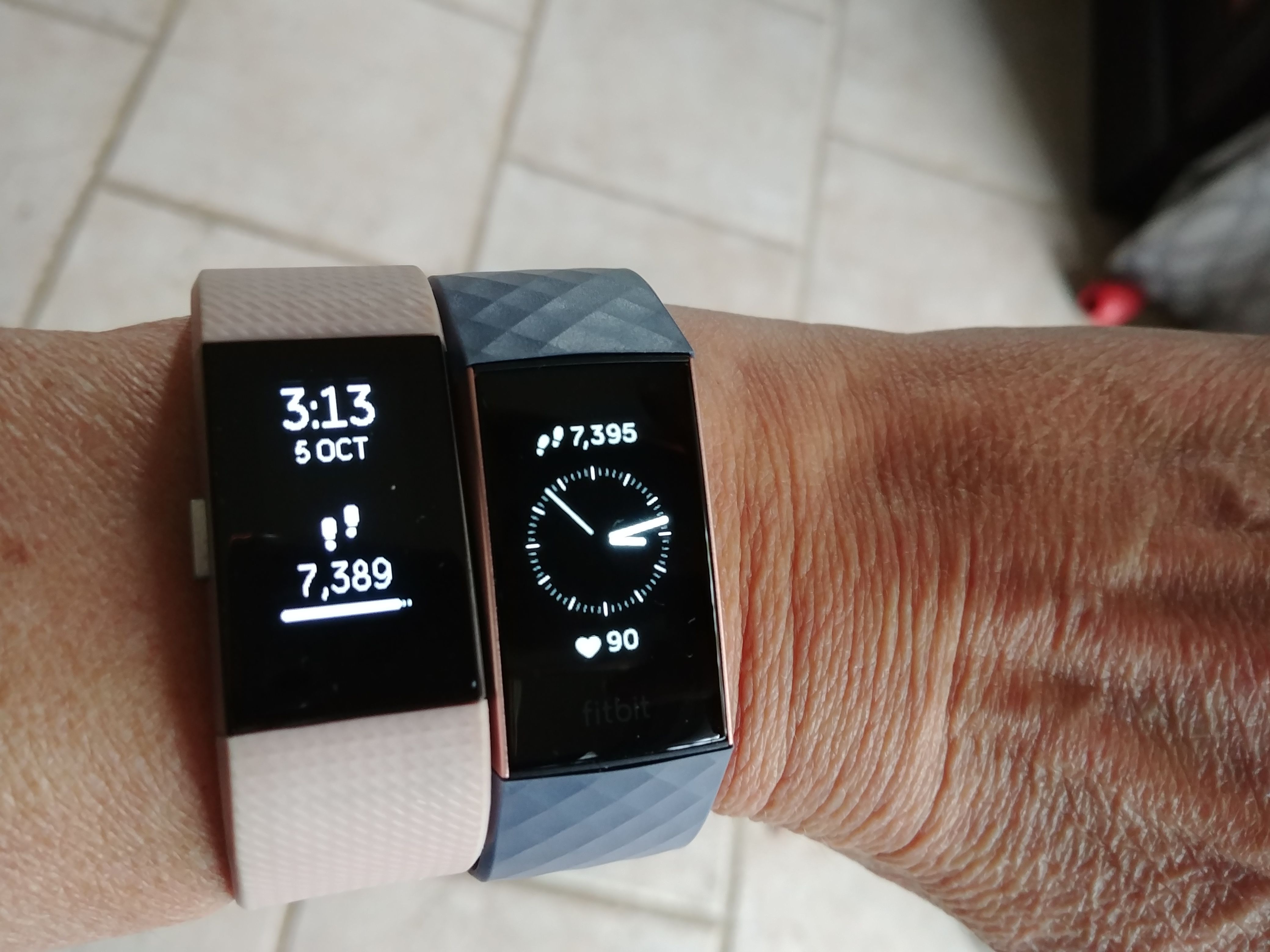 fitbit charge 3 nickel