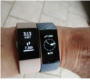 fitbit 3 clock faces