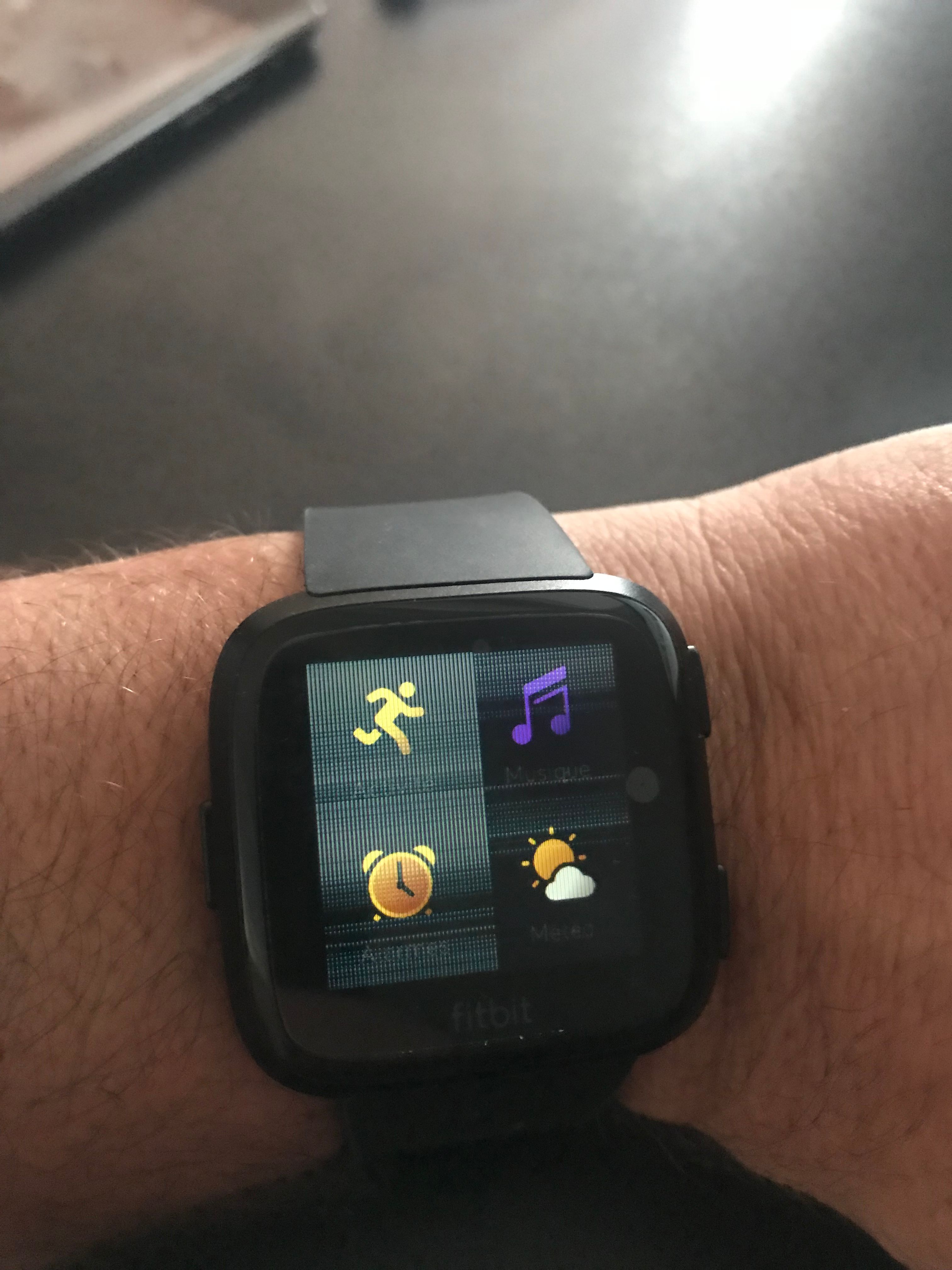 Ecran discount fitbit versa