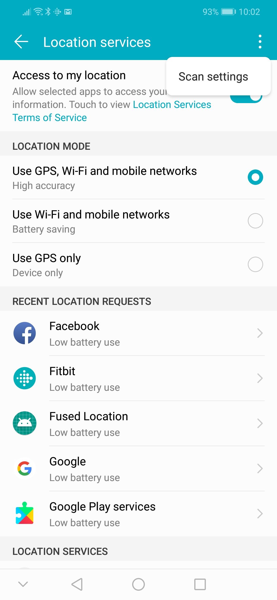 fitbit versa wifi settings