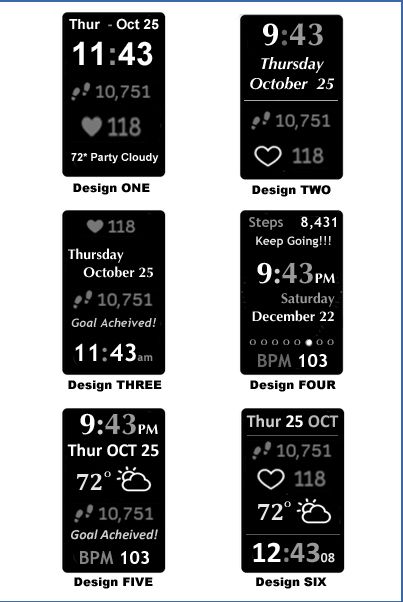 change face fitbit charge 3