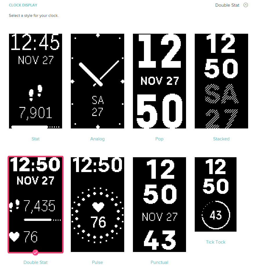 fitbit inspire hr custom clock faces