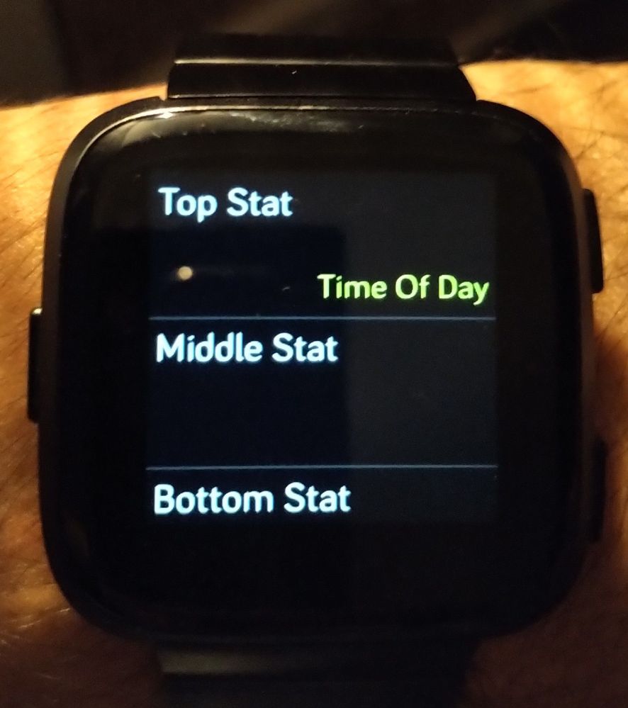 Custom Stats option