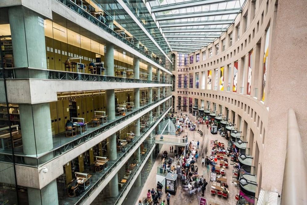 Vancouver Public Library is really cool!