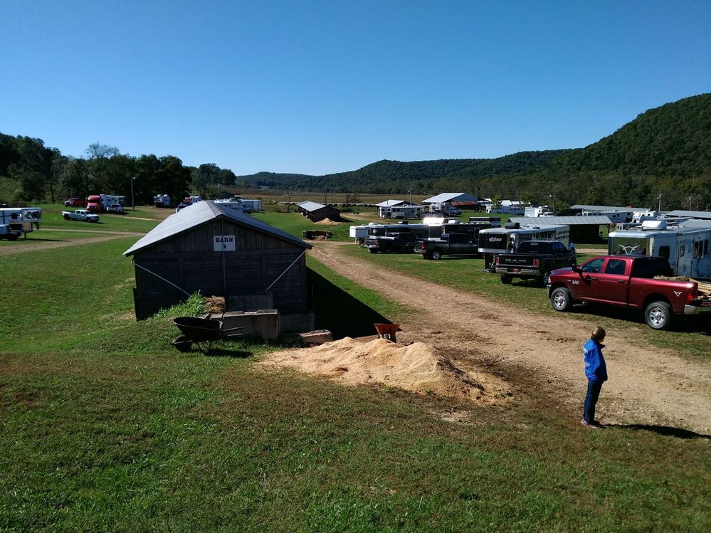 Small portion of the camp