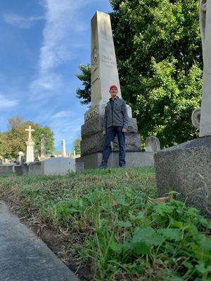 Booth burial plot in Greenmount Cemetery