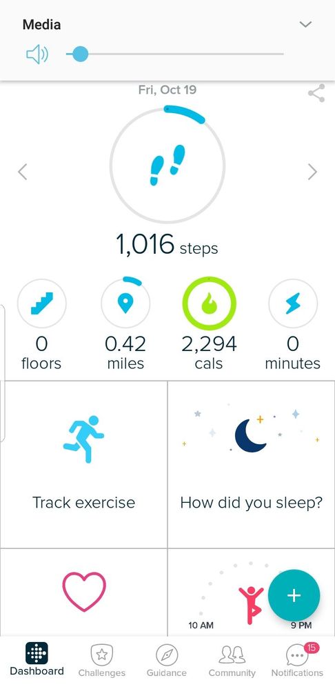 The result 12.5 K, 4 stairs, 5.5 miles and 66 active minutes removed