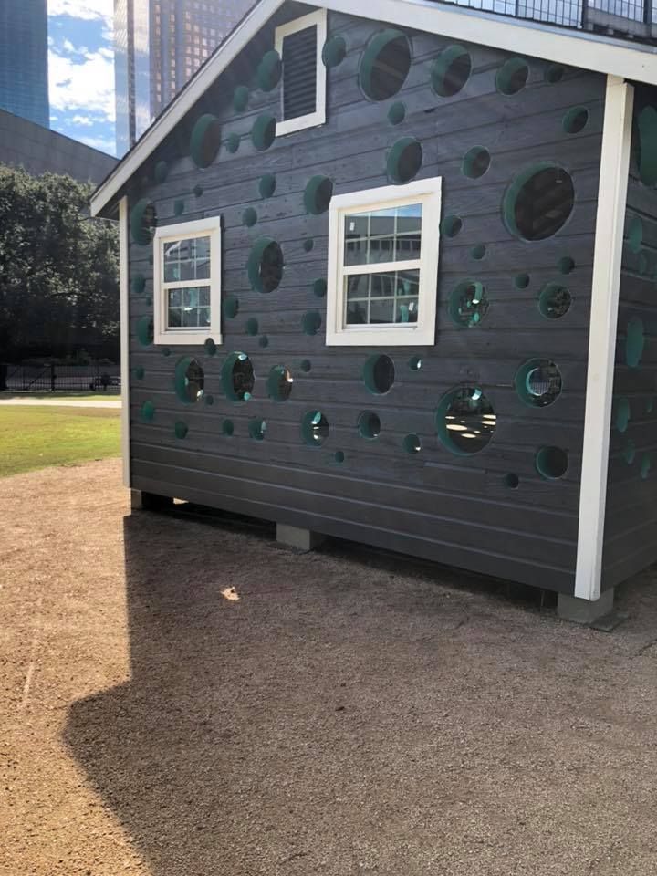 One side of the "Open House"