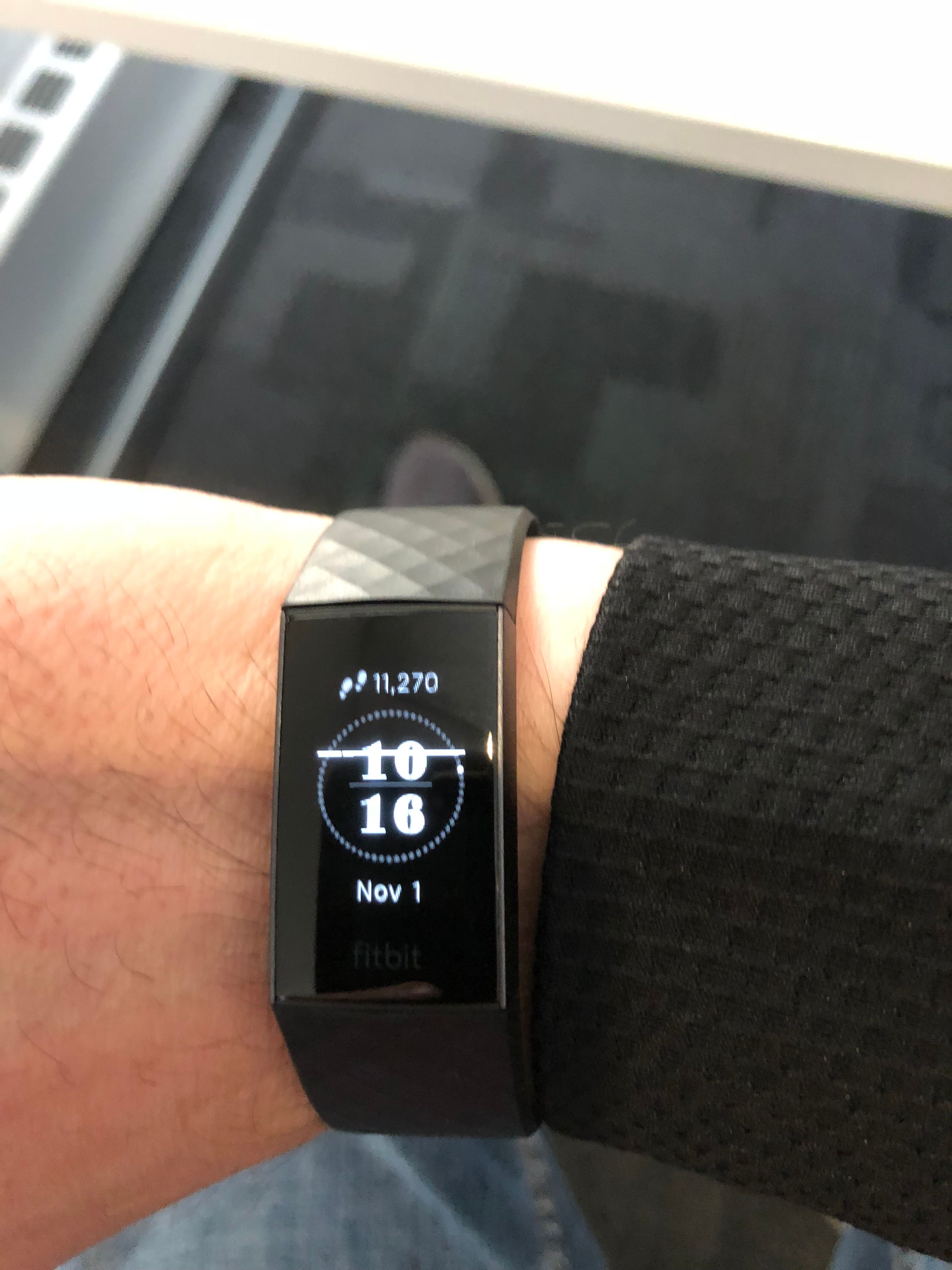 my fitbit charge 3 has the wrong time