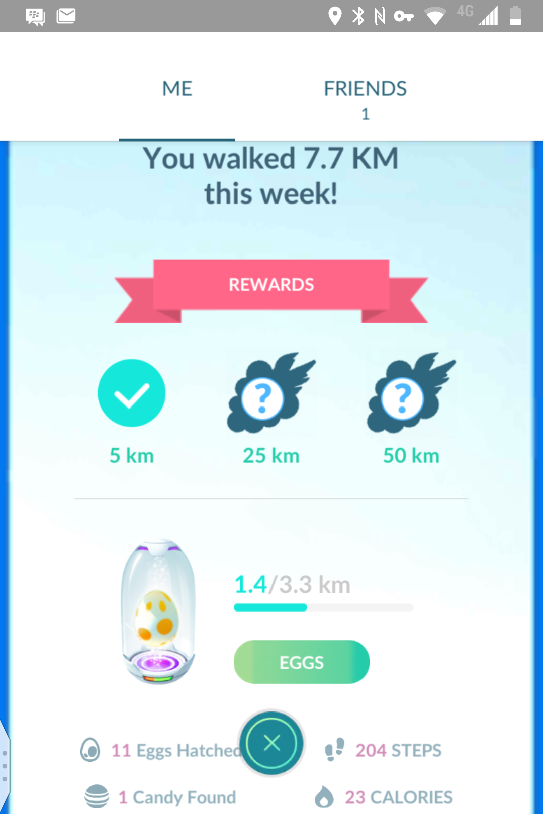 Solved Pokemon Go now support fitness tracking Fitbit Community