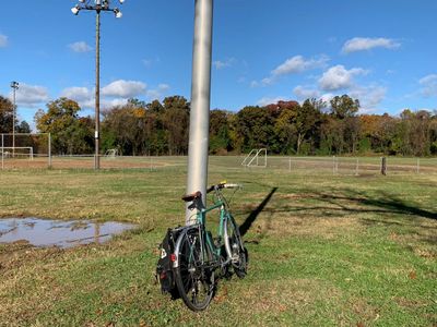 Baseball field was a mud pit