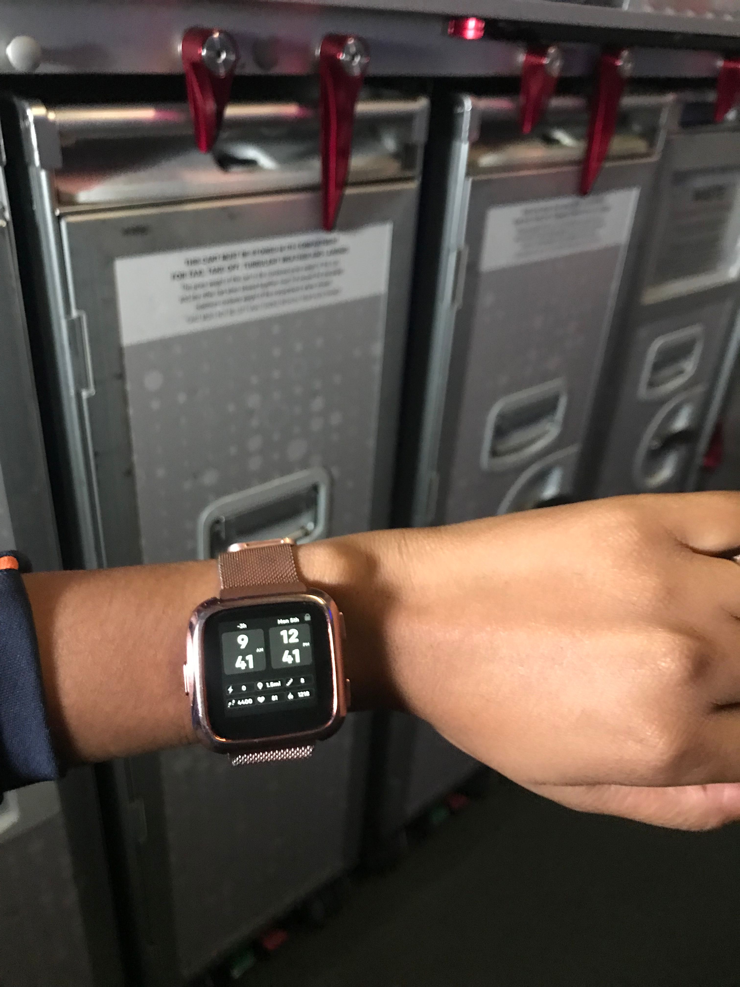 fitbit versa 2 timer