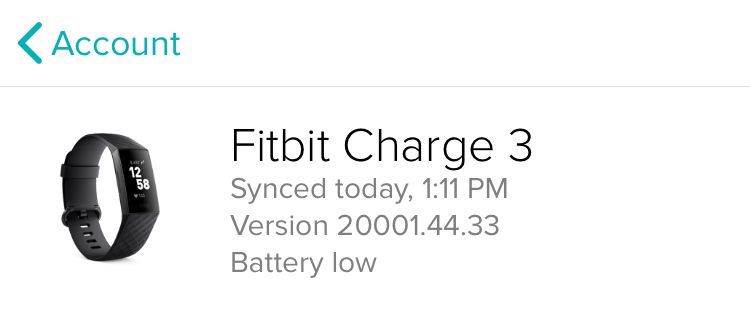 fitbit charge 3 screen wake not working
