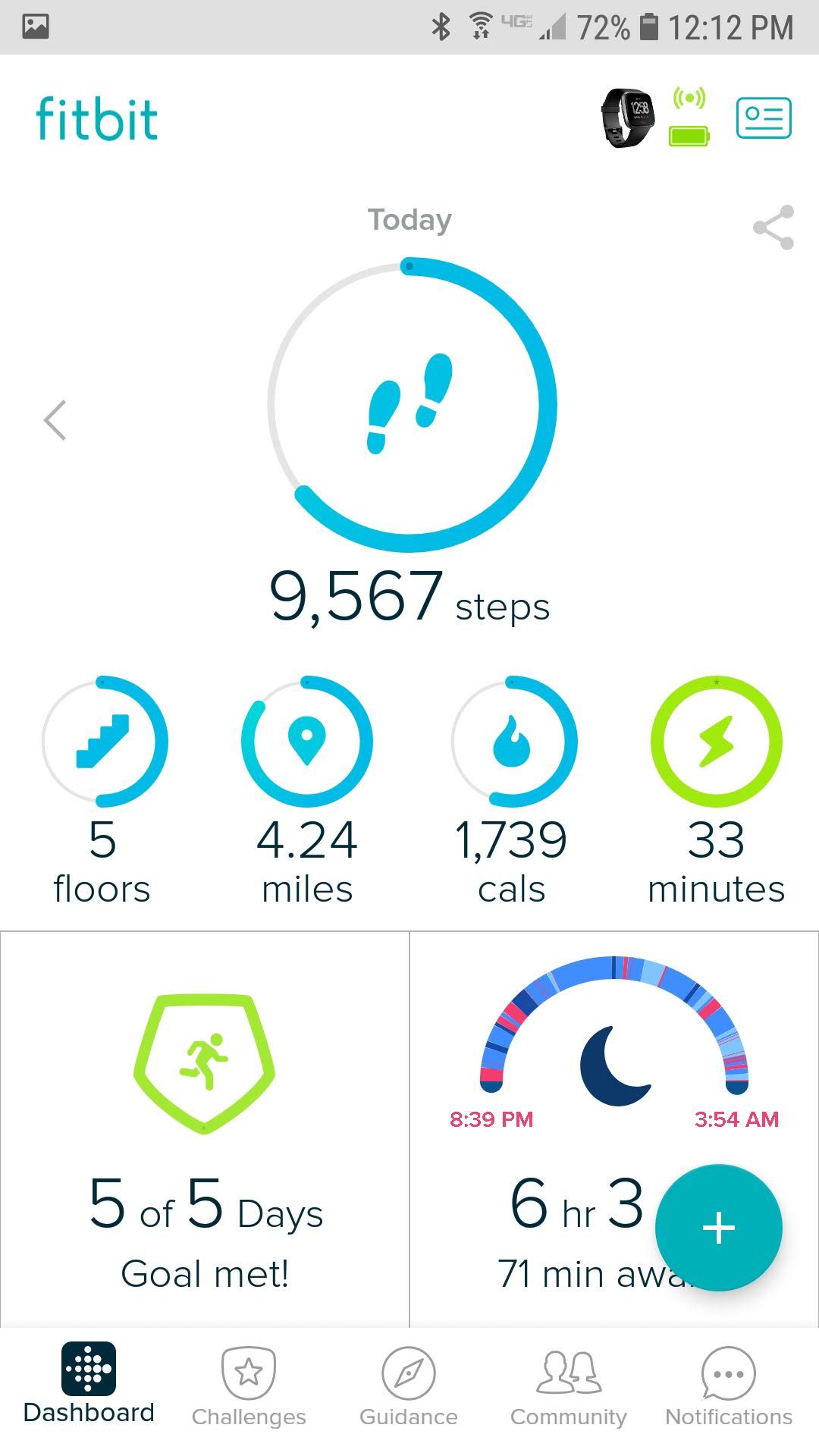 fitbit versa 2 losing charge