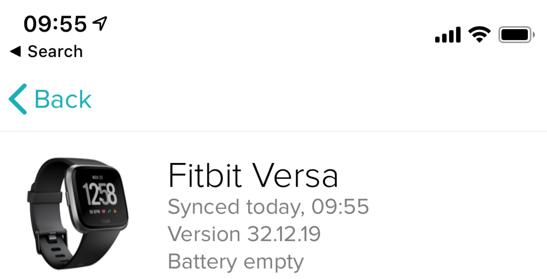 fitbit versa latest firmware version