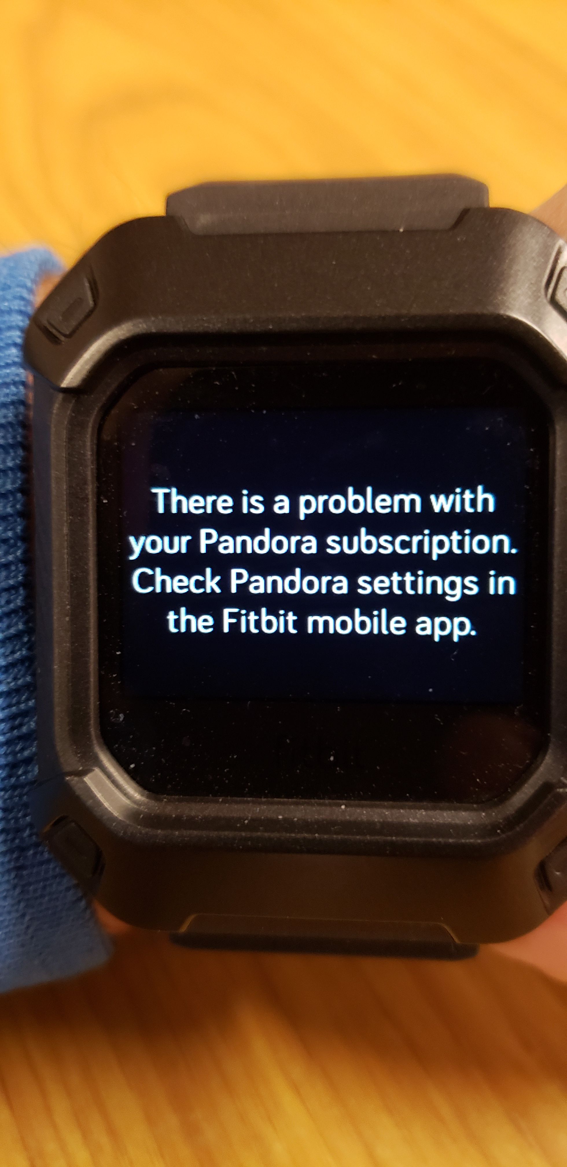 Pandora fitbit mobile app sale