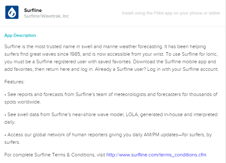 Surfline App