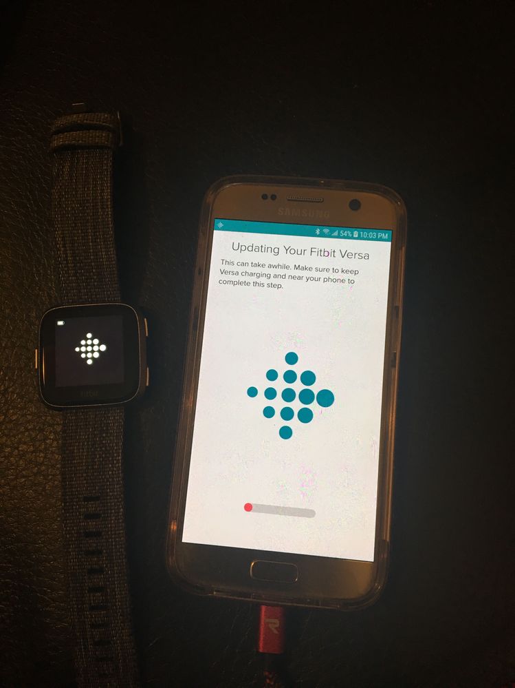 Firmware update - stuck versa