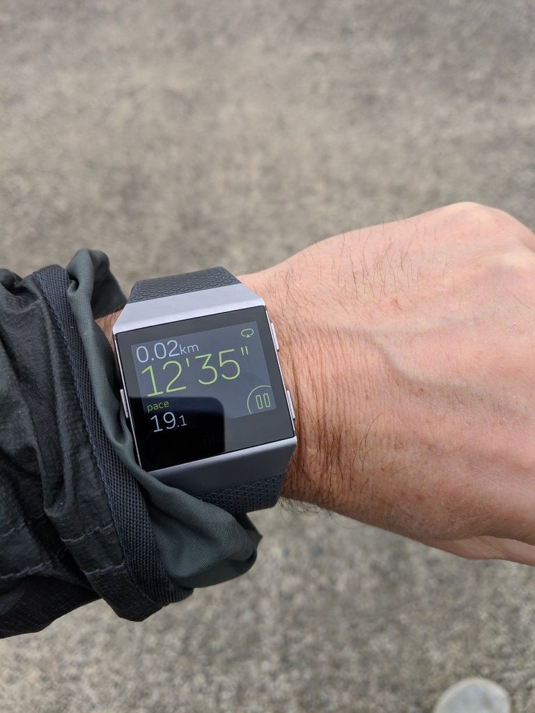 Fitbit ionic sales pace tracking