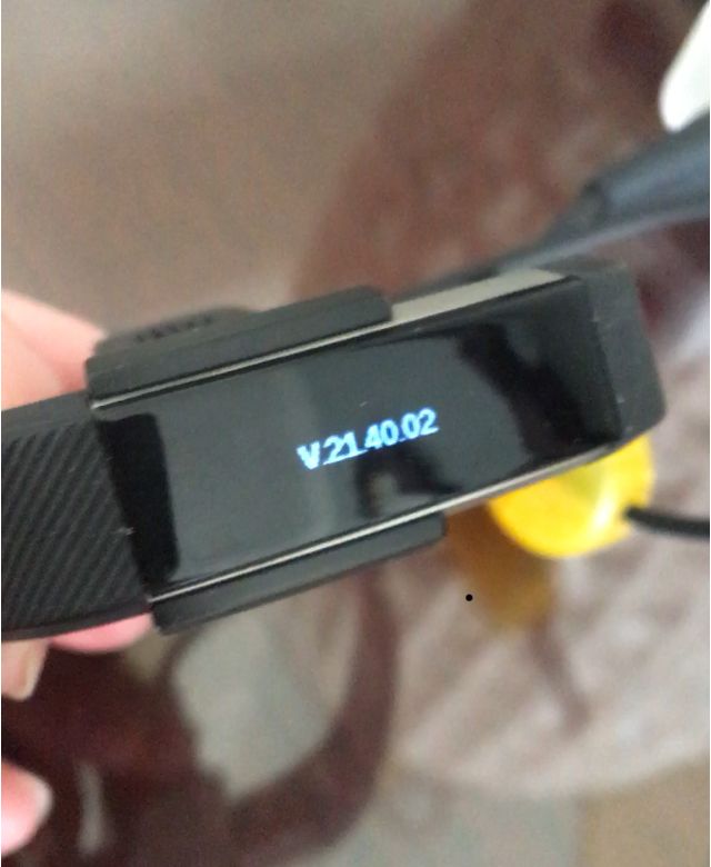 fitbit alta blank screen