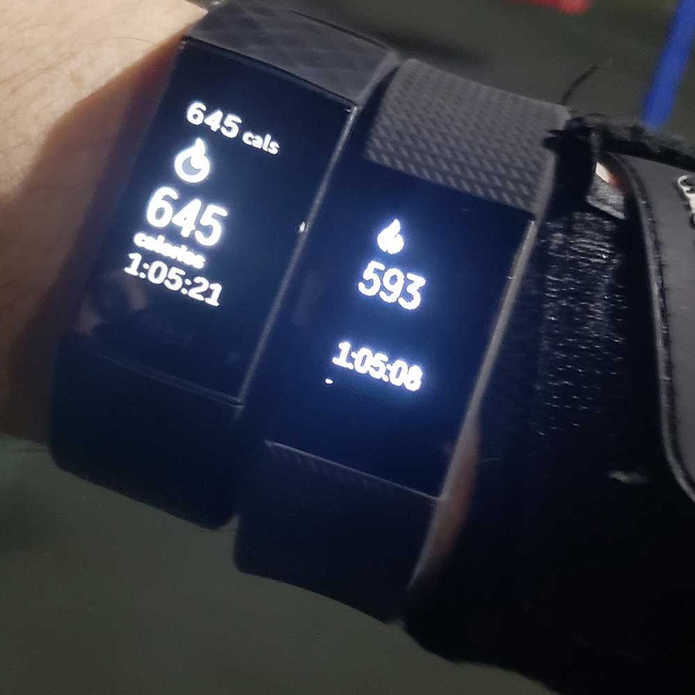fitbit calorie counting
