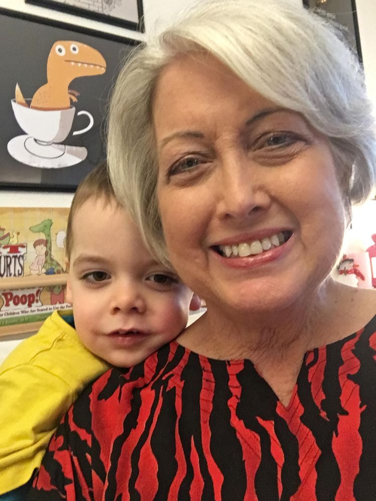 Flynn (3-½) and Nonnie