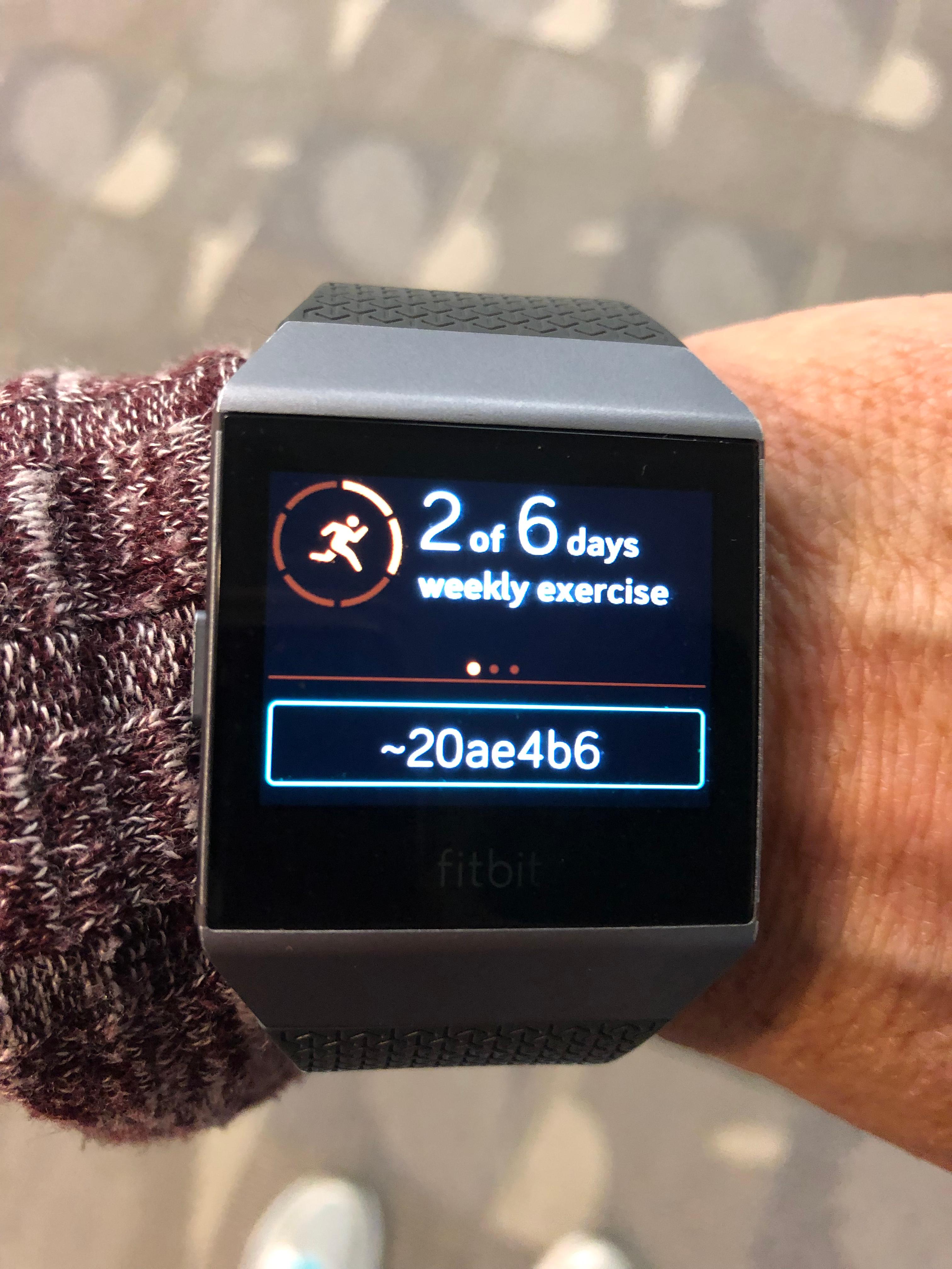 current fitbit ionic firmware version