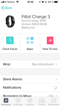 Fitbit charge 3 discount app for iphone