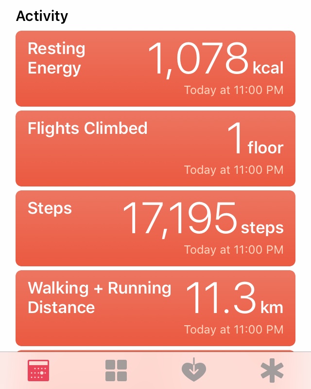 fitbit steps to apple health