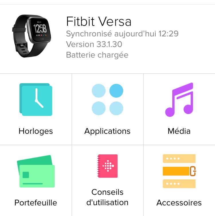 Voici la version de ma version après la mise à jour du 02/01/2019
