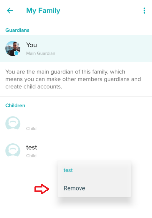 set up fitbit account for child