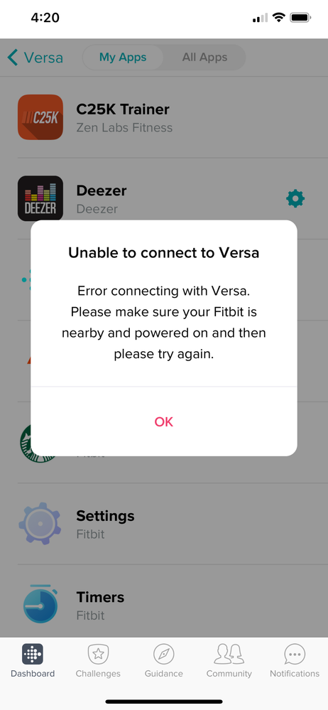 This message comes and goes every couple of seconds.