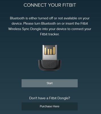 My fitbit will online not connect to bluetooth