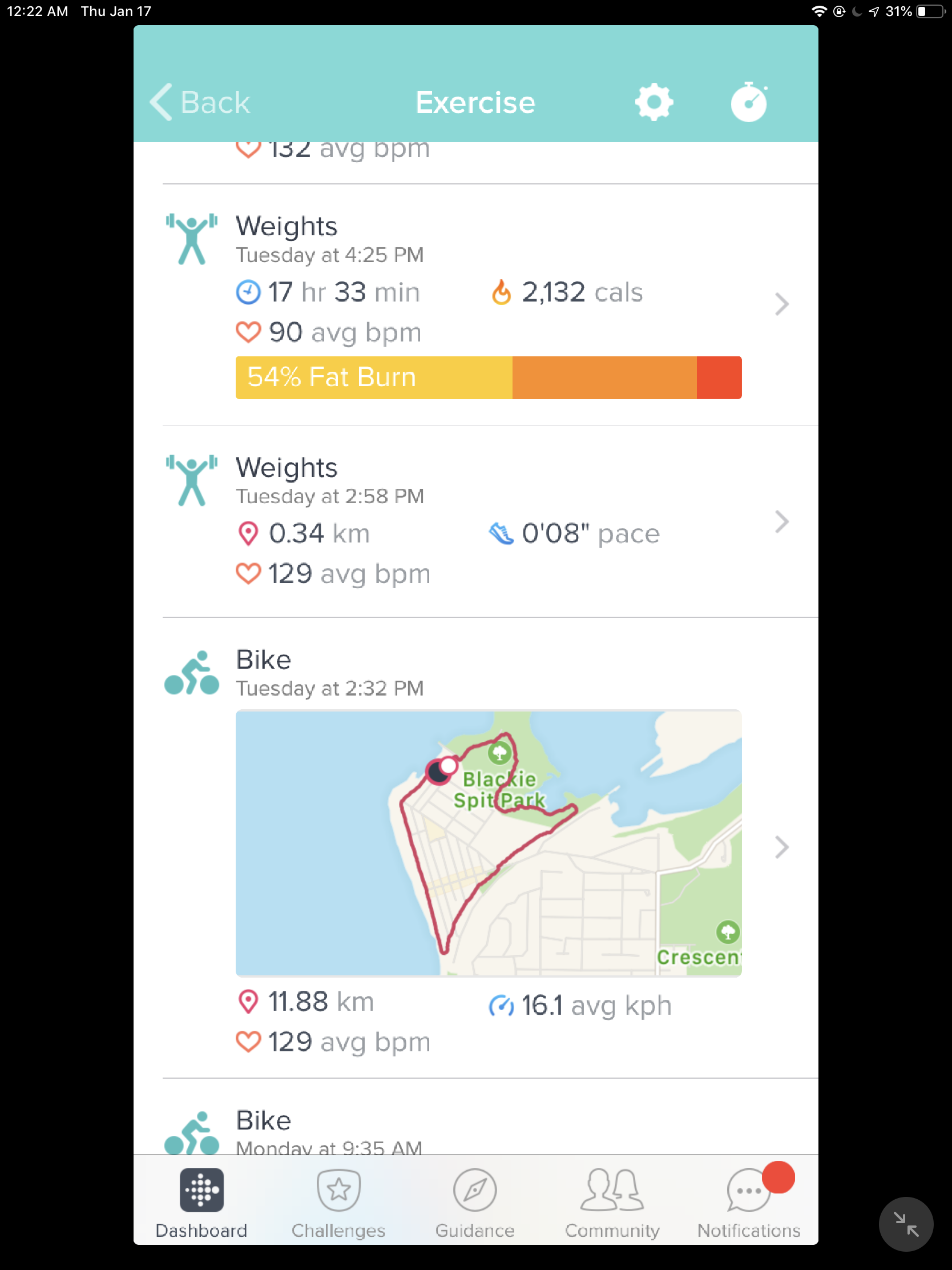 fitbit ionic map my run
