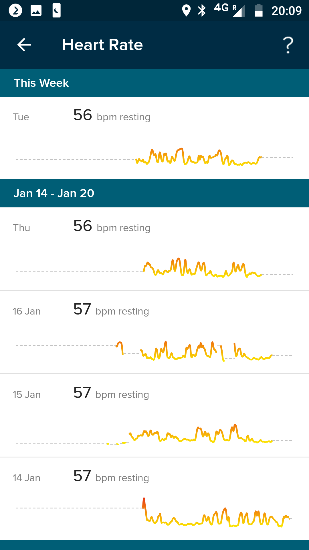 Fitbit target 2025 heart rate