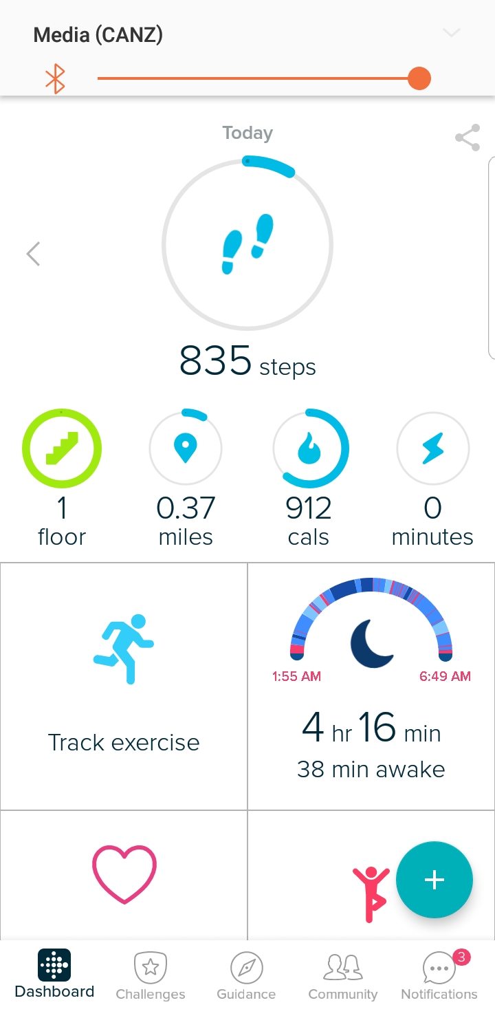 fitbit charge 3 what do the symbols mean