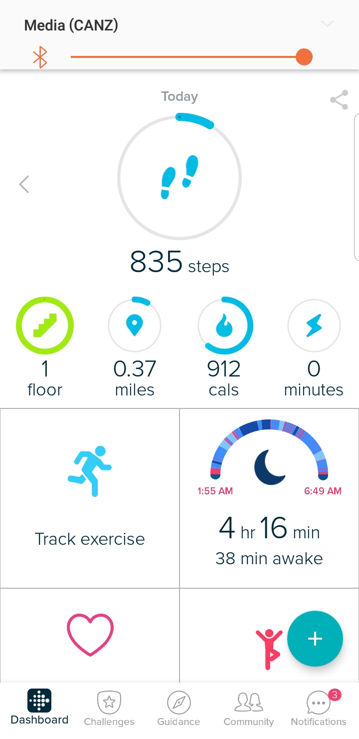 what are the symbols on fitbit charge 3