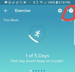 Tap the as exercise