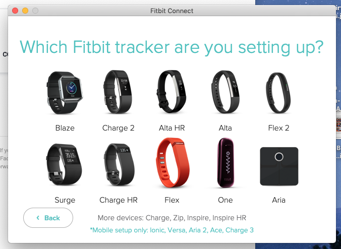 Set up Fitbit Charge 3 without mobile device Fitbit Community