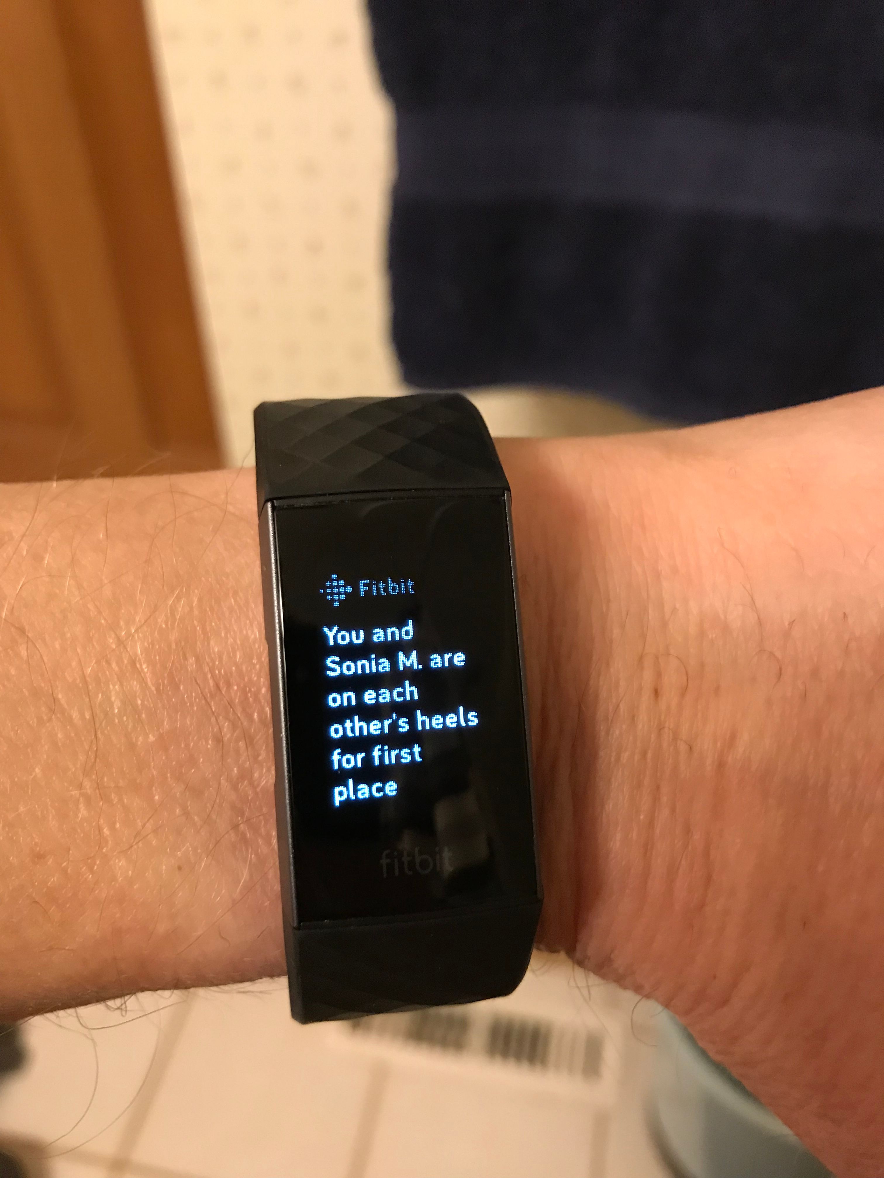 fitbit charge 3 notifications iphone