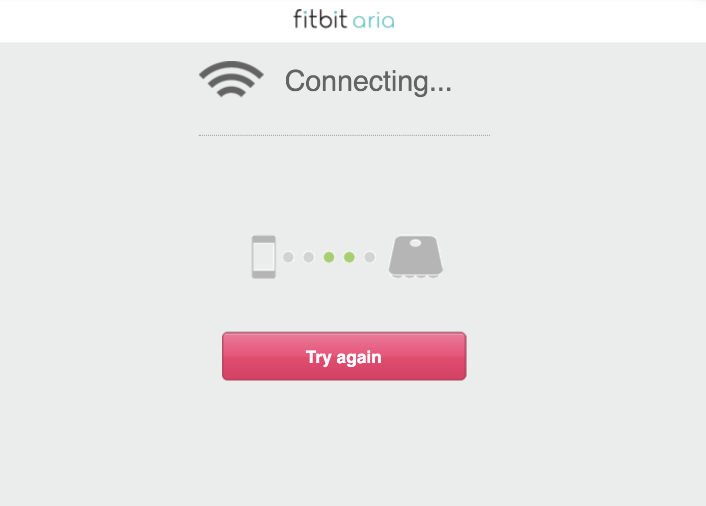 fitbit aria 2 setup active