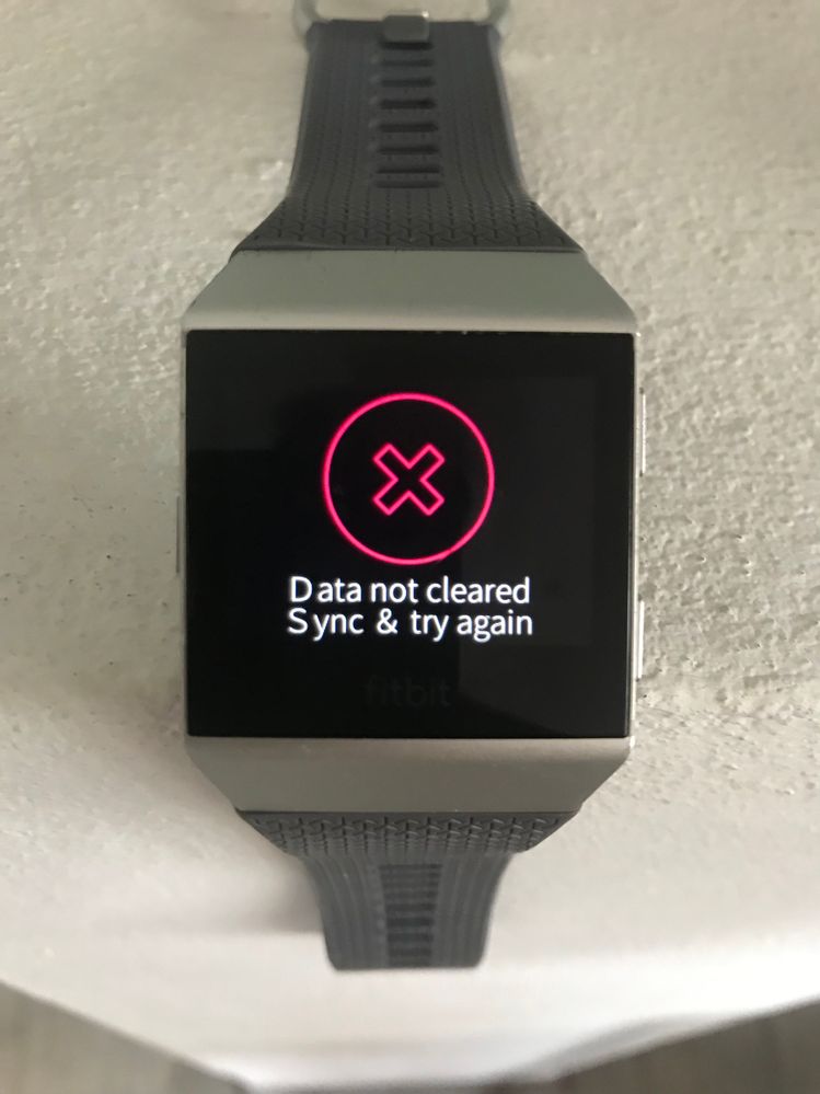 Ionic Stuck on Set Up Fitbit Community