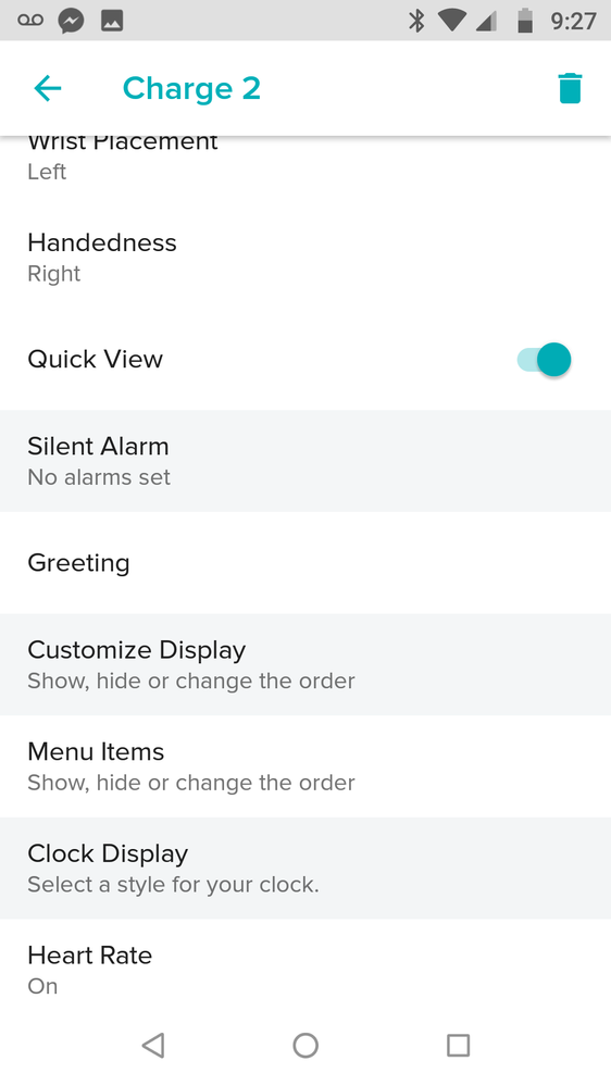 I then click menu