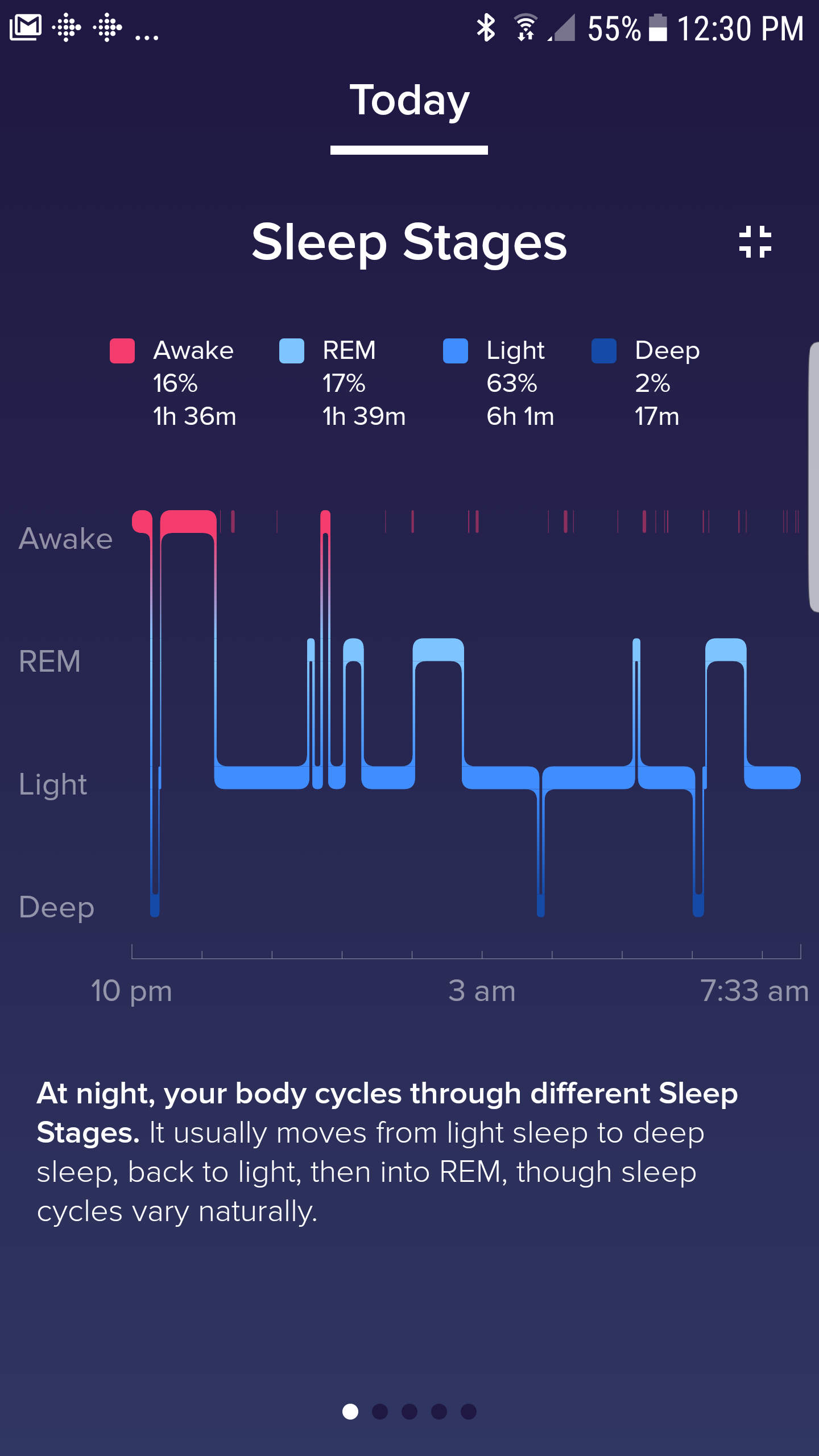 fitbit blaze not tracking sleep