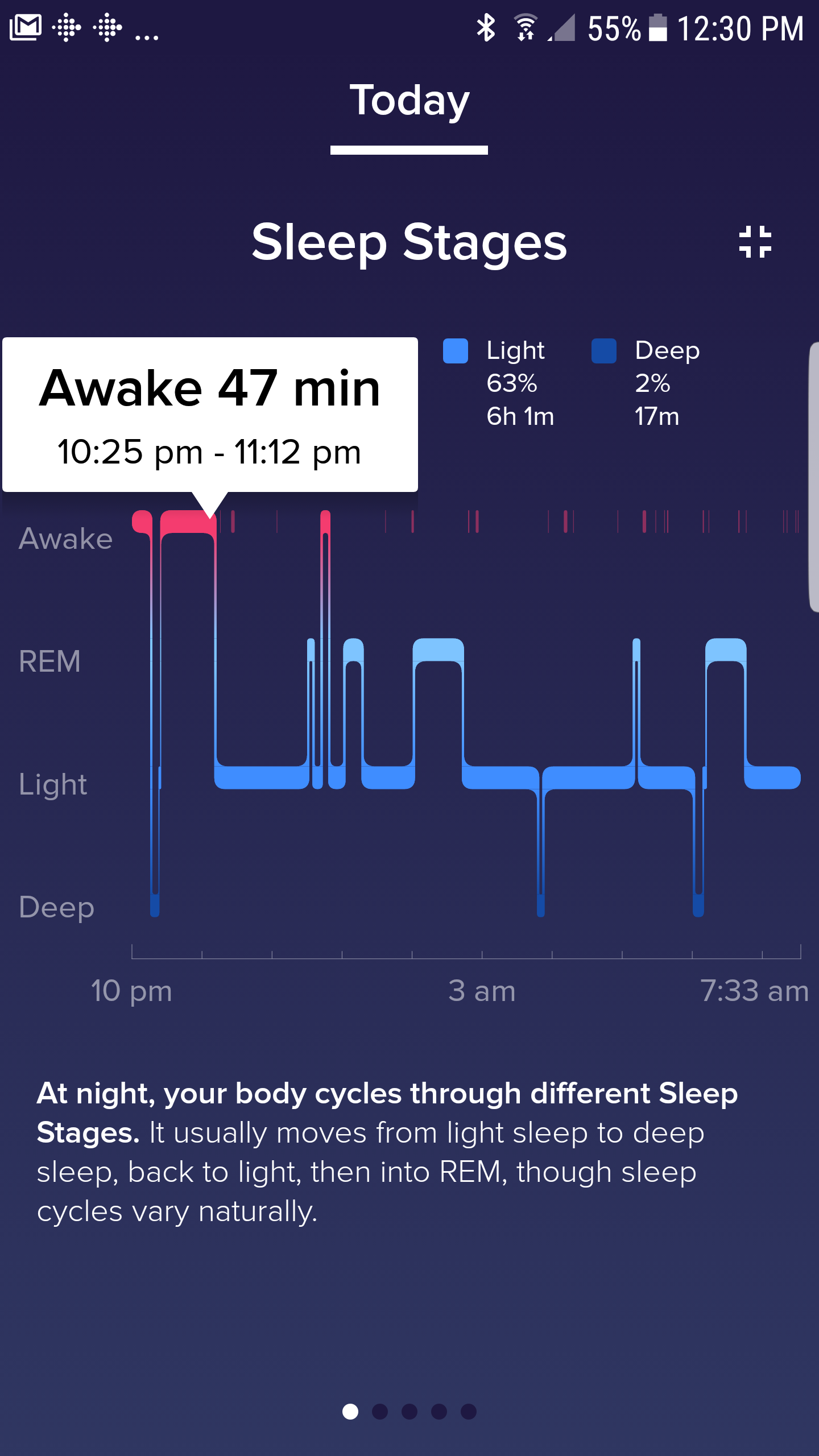 fitbit has stopped tracking sleep