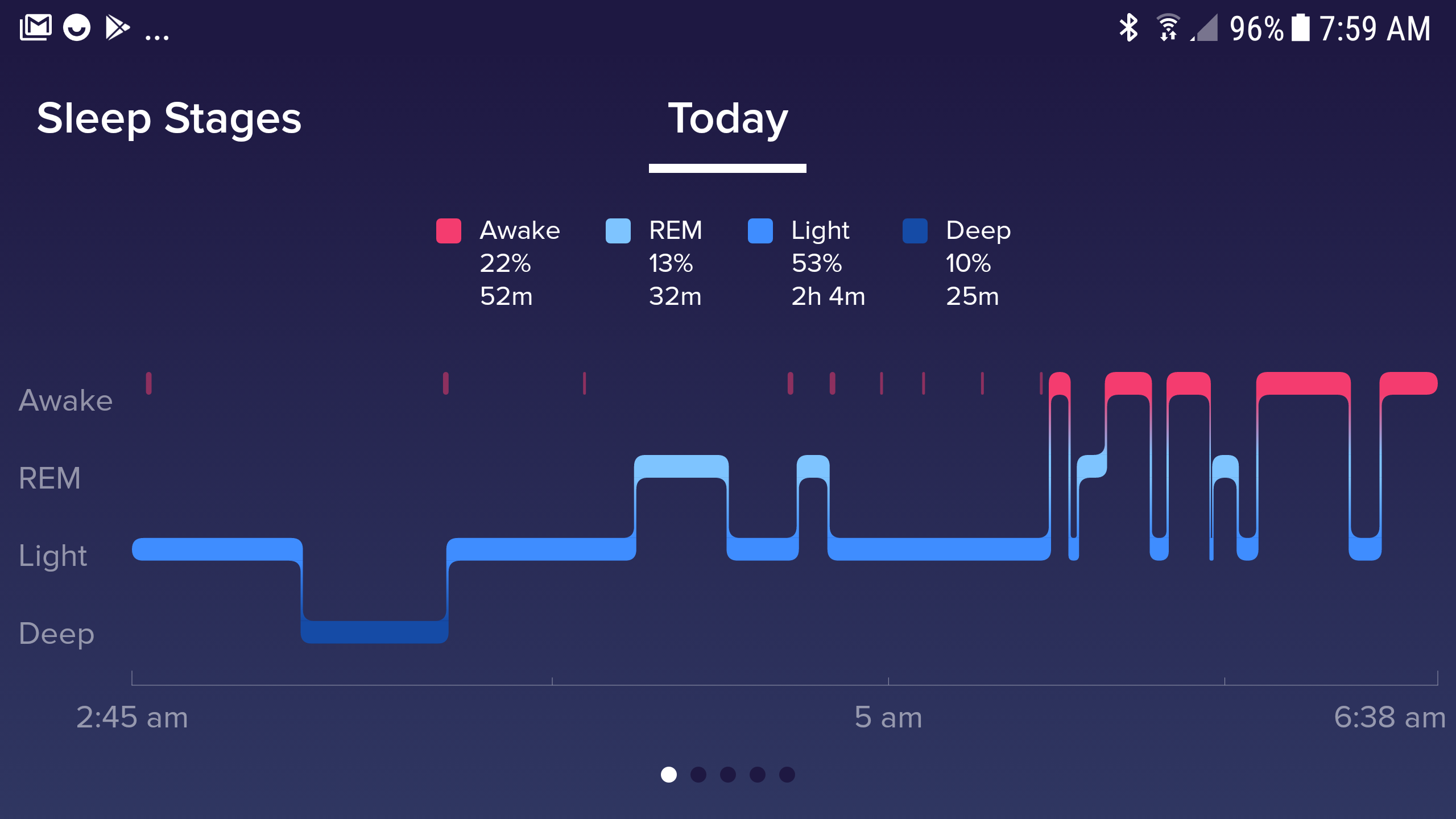 fitbit charge 3 sleep tracking