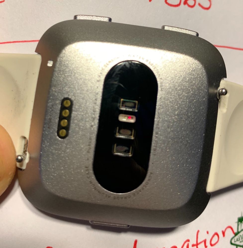 Condensation behind the HR monitor