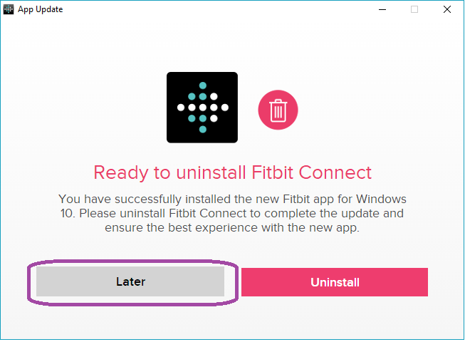 fitbit connect app windows